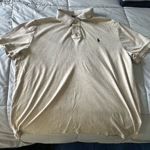 Tan Ralph Lauren Polo